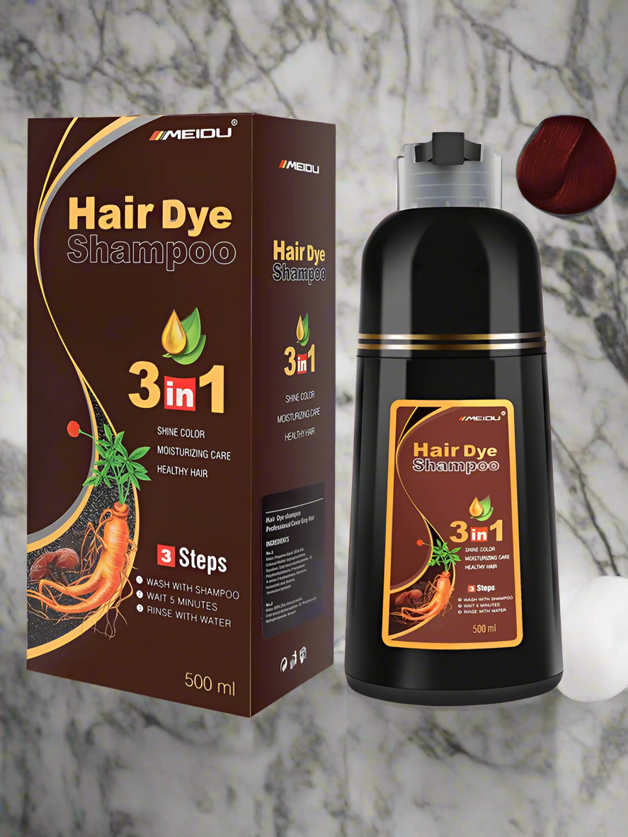 SHAMPOO NATURAL TINTE RÁPIDO PARA EL CABELLO