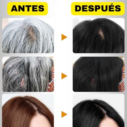 SHAMPOO NATURAL TINTE RÁPIDO PARA EL CABELLO